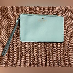 Kate Spade 100% Cow Hide Shell Wristlet Handbag